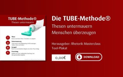 Thesen untermauern mit der TUBE-Methode