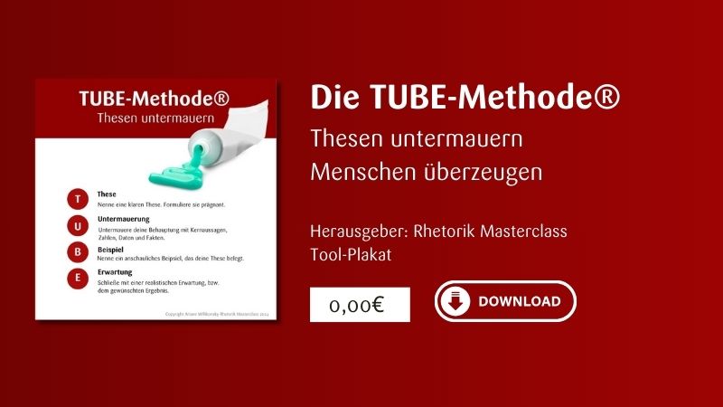 Thesen untermauern - TUBE Freebie